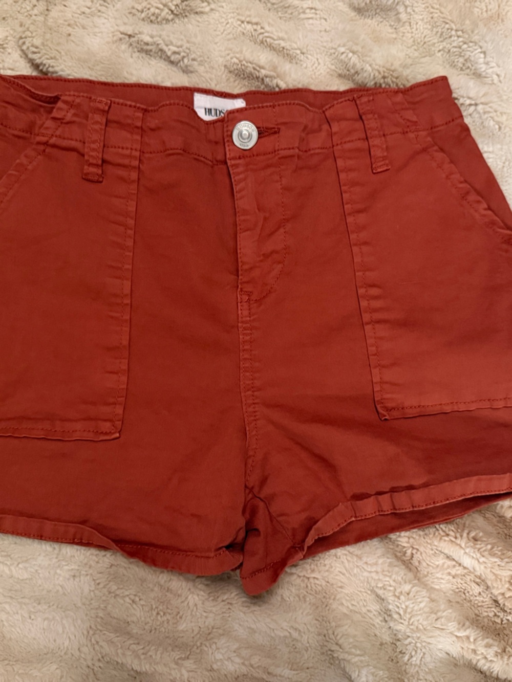 Hudson Jeans Terracotta Cargo Shorts - Women's